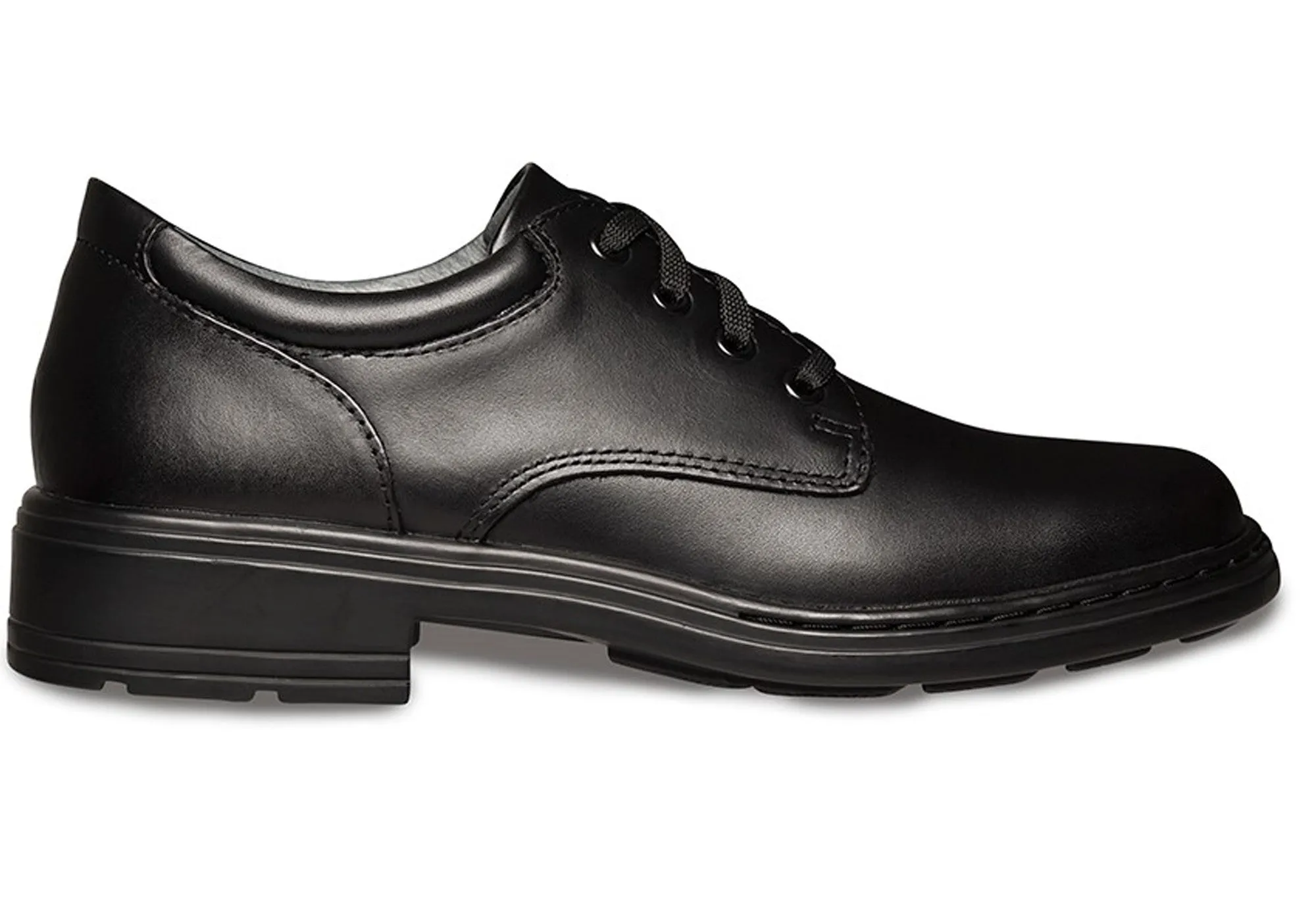 Clarks Infinity Senior Black Leather School Shoes Clarks Shoes