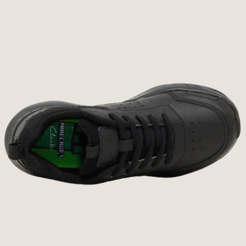 Clarks Junior Hendrix Lace Up Runner Shoes_Clarks