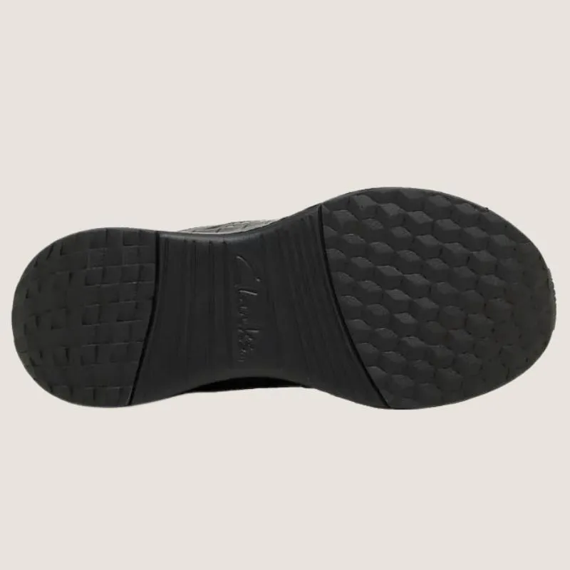 Clarks Junior Hendrix Lace Up Runner Shoes_Clarks