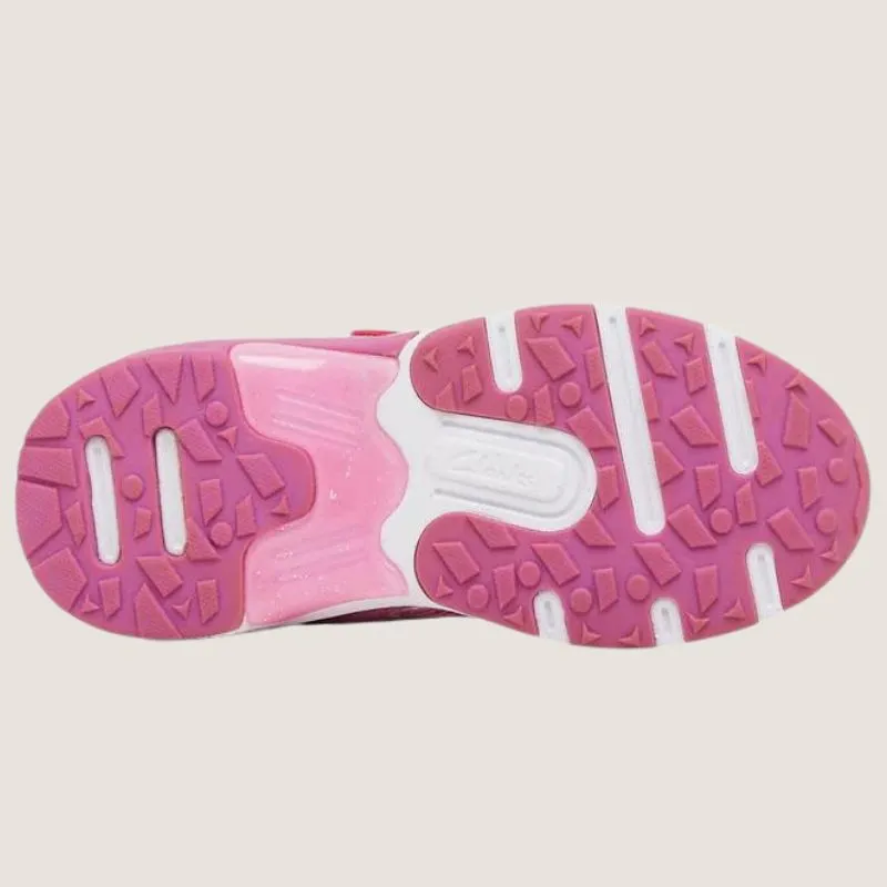 Clarks Kids North Adjustable Runner Shoes_Clarks