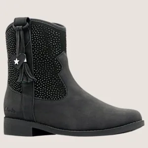 Clarks Kids Trinity Boot Shoes_Clarks