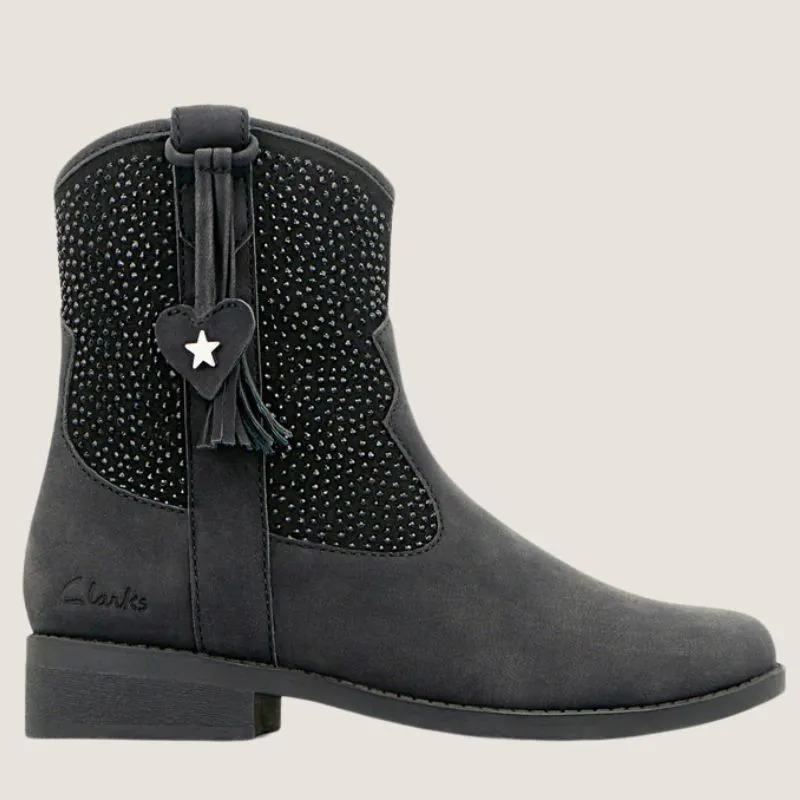 Clarks Kids Trinity Boot Shoes_Clarks
