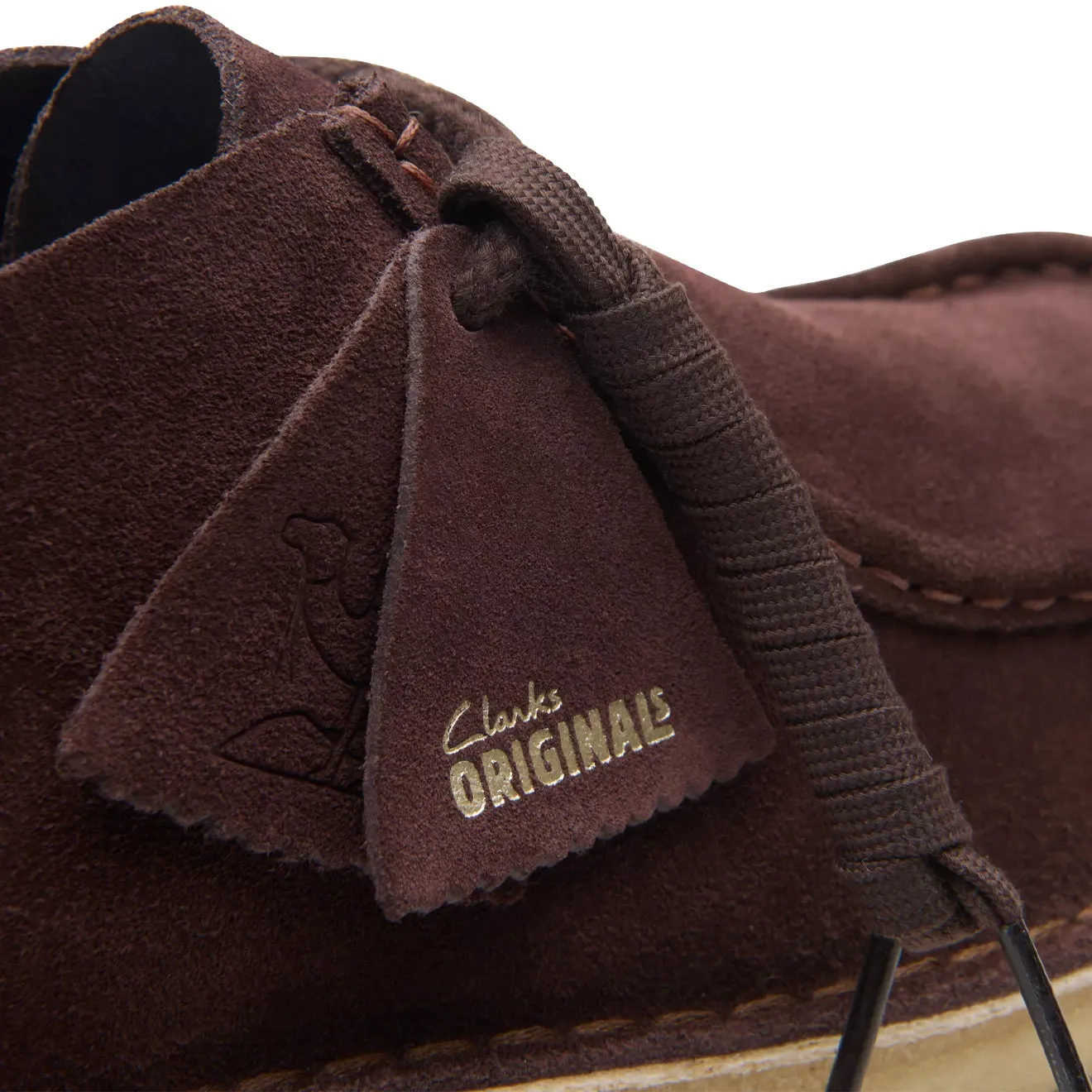 Clarks Originals Desert Nomad Deep Brown Suede Clarks Originals Shoes