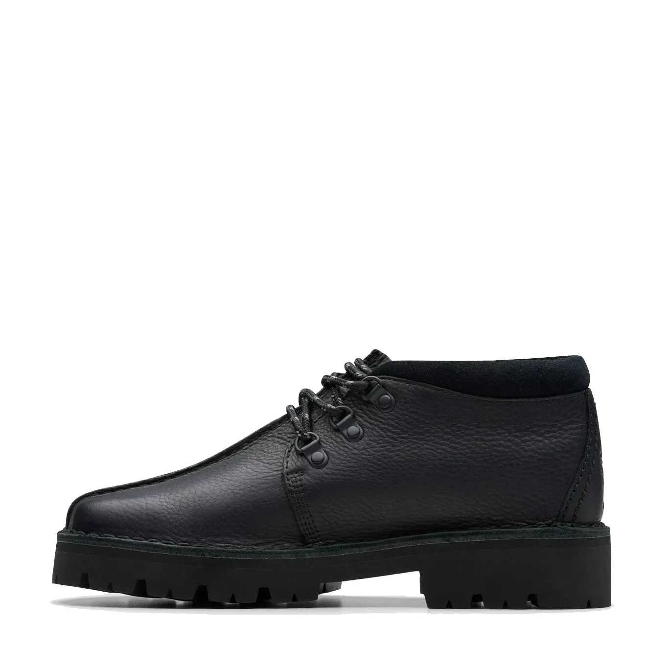 Clarks Originals Trek Hike Shoe Black Leather Clarks Originals Shoes
