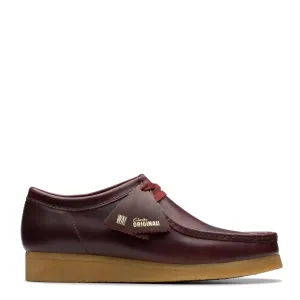 Clarks Originals Wallabee Deep Red Leather Clarks Originals Shoes