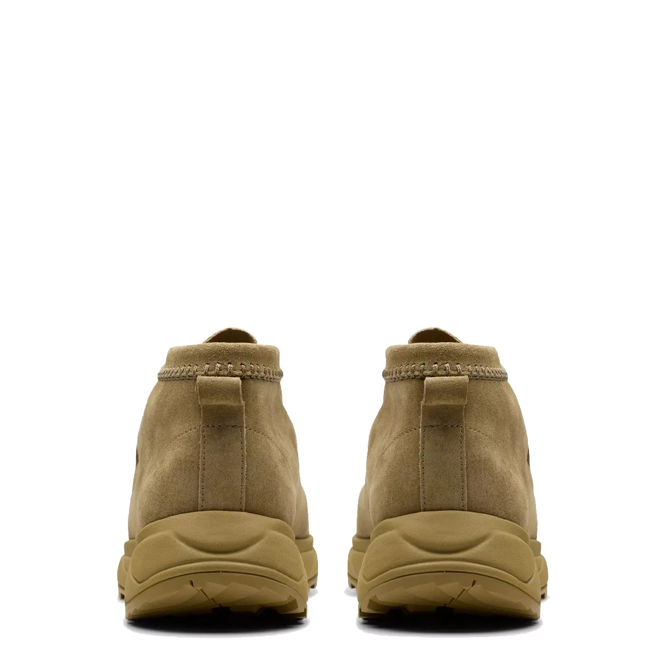 Clarks Originals Wallabee Eden Dark Sand Suede Shoes Clarks-Originals