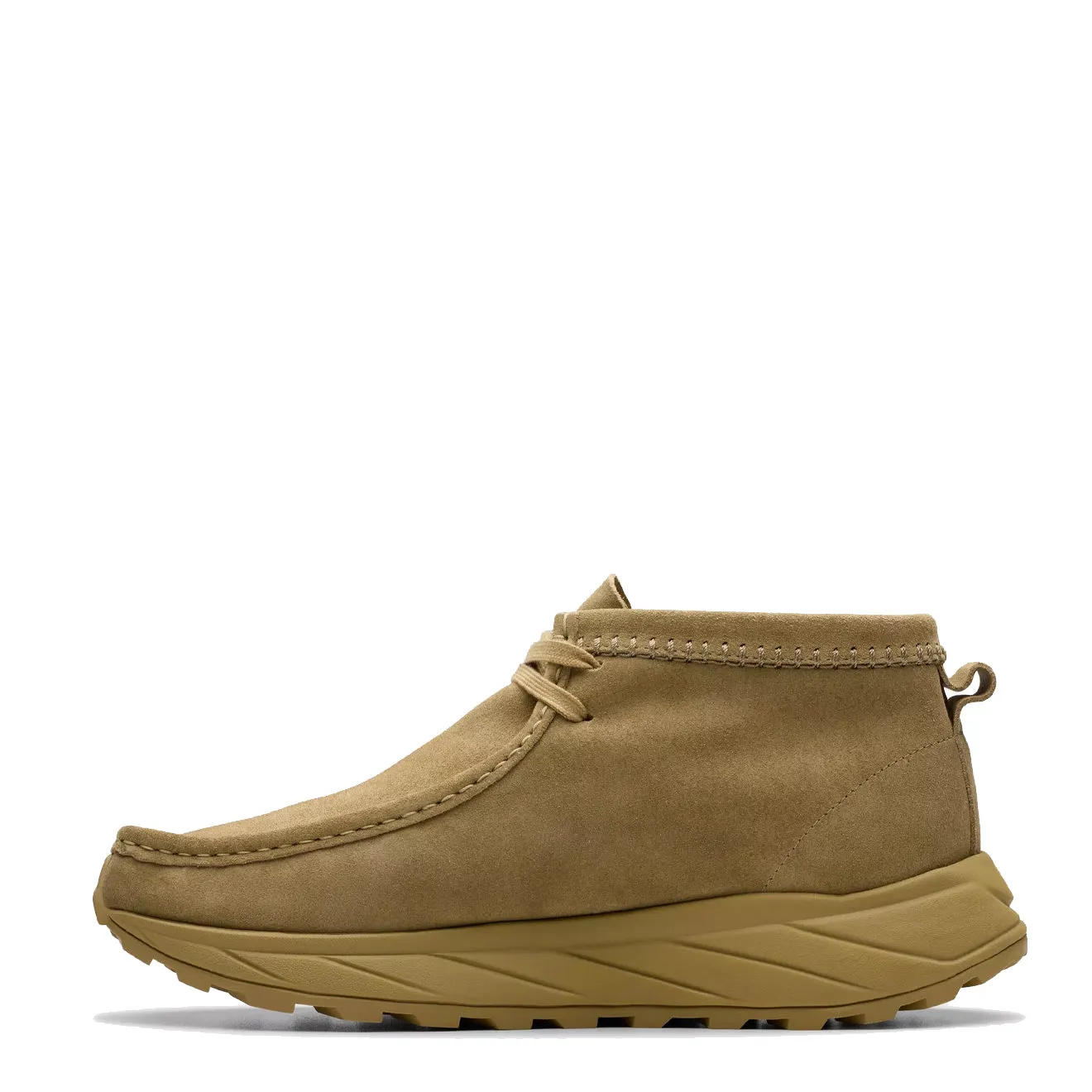 Clarks Originals Wallabee Eden Dark Sand Suede Shoes Clarks-Originals