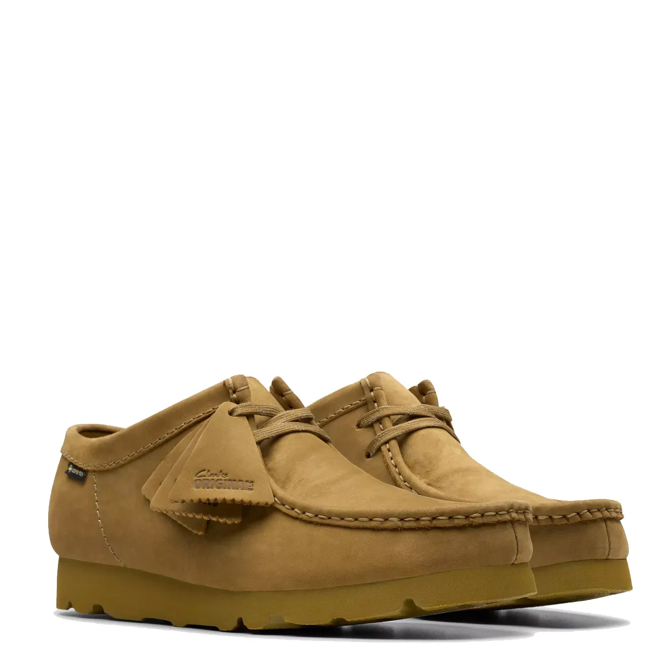 Clarks Originals Wallabee GTX Shoe Oakmoss Nubuck Clarks Originals Shoes