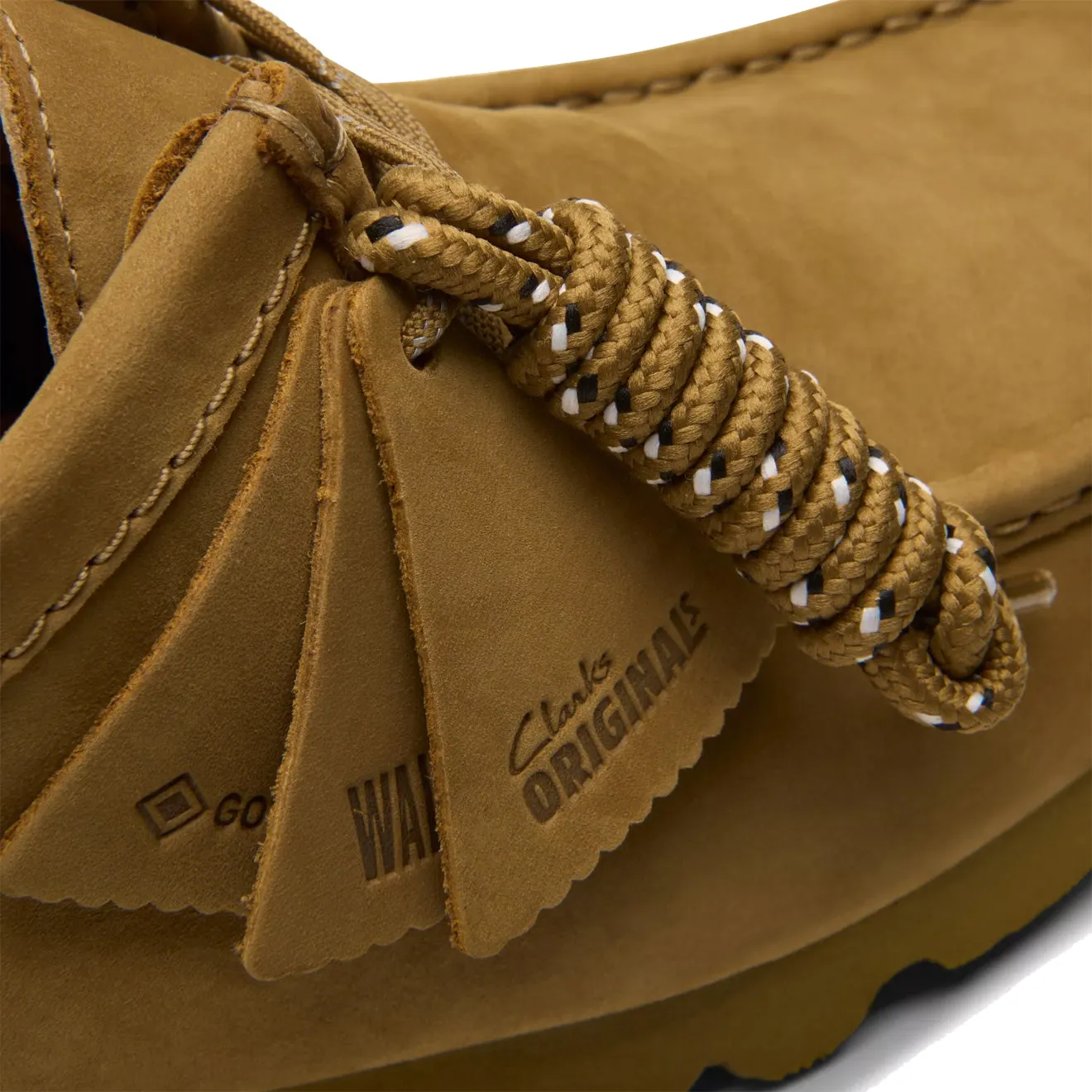 Clarks Originals Wallabee GTX Shoe Oakmoss Nubuck Clarks Originals Shoes