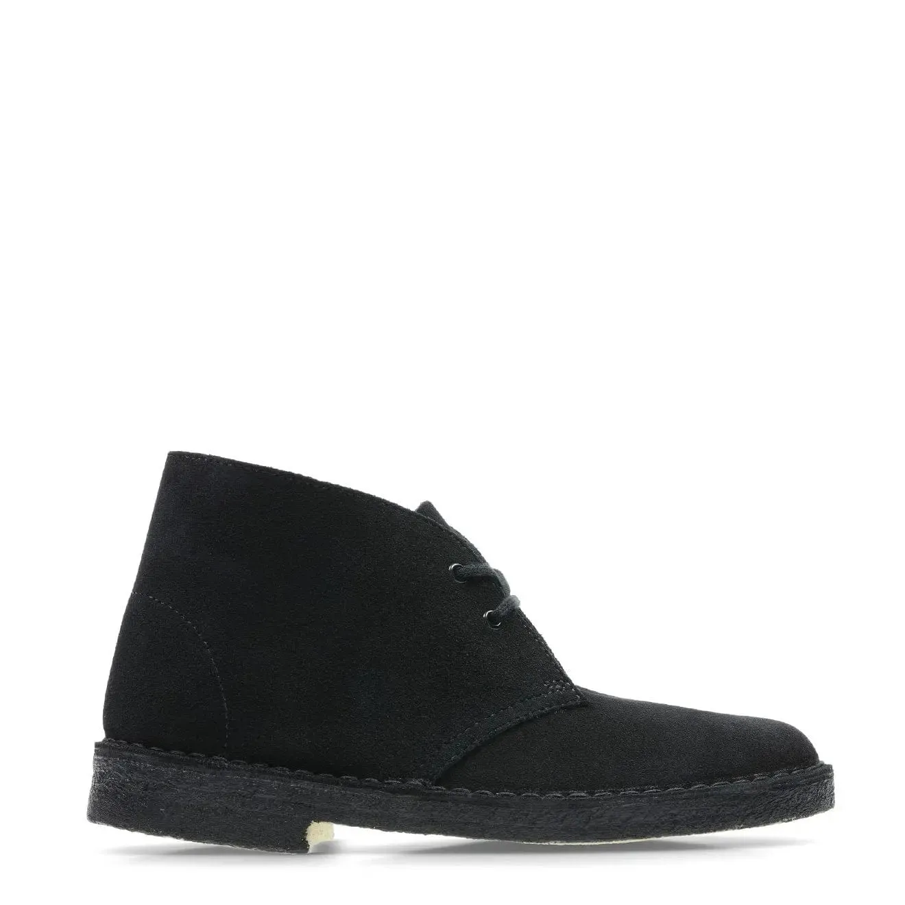 Clarks Originals Womens Desert Boot Black Suede Clarks Originals Shoes