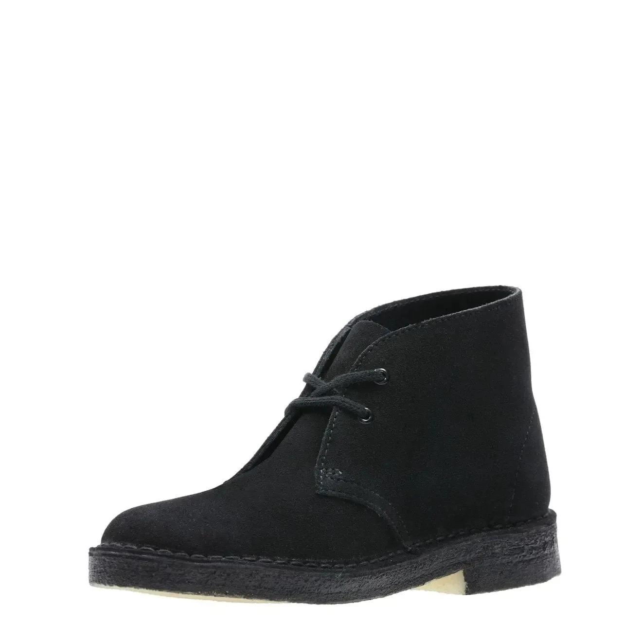 Clarks Originals Womens Desert Boot Black Suede Clarks Originals Shoes