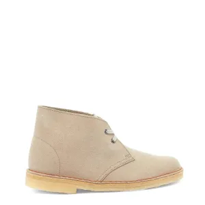 Clarks Originals Womens Desert Boot Sand Suede Shoes Clarks-Originals