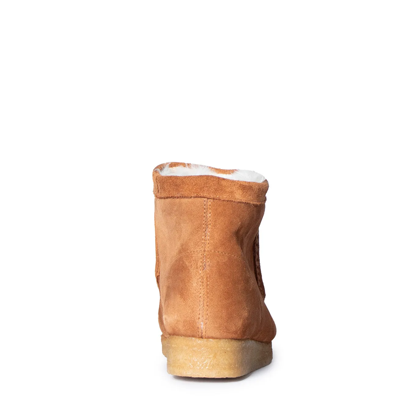 Clarks Originals Womens Wallabee Hi Boot Caramel WLined Clarks Originals Shoes