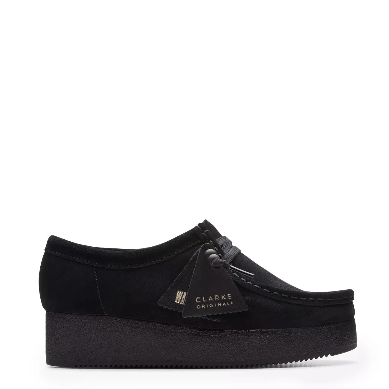 Clarks Originals Womens Wallacraft Bee Black Suede Clarks Originals Shoes