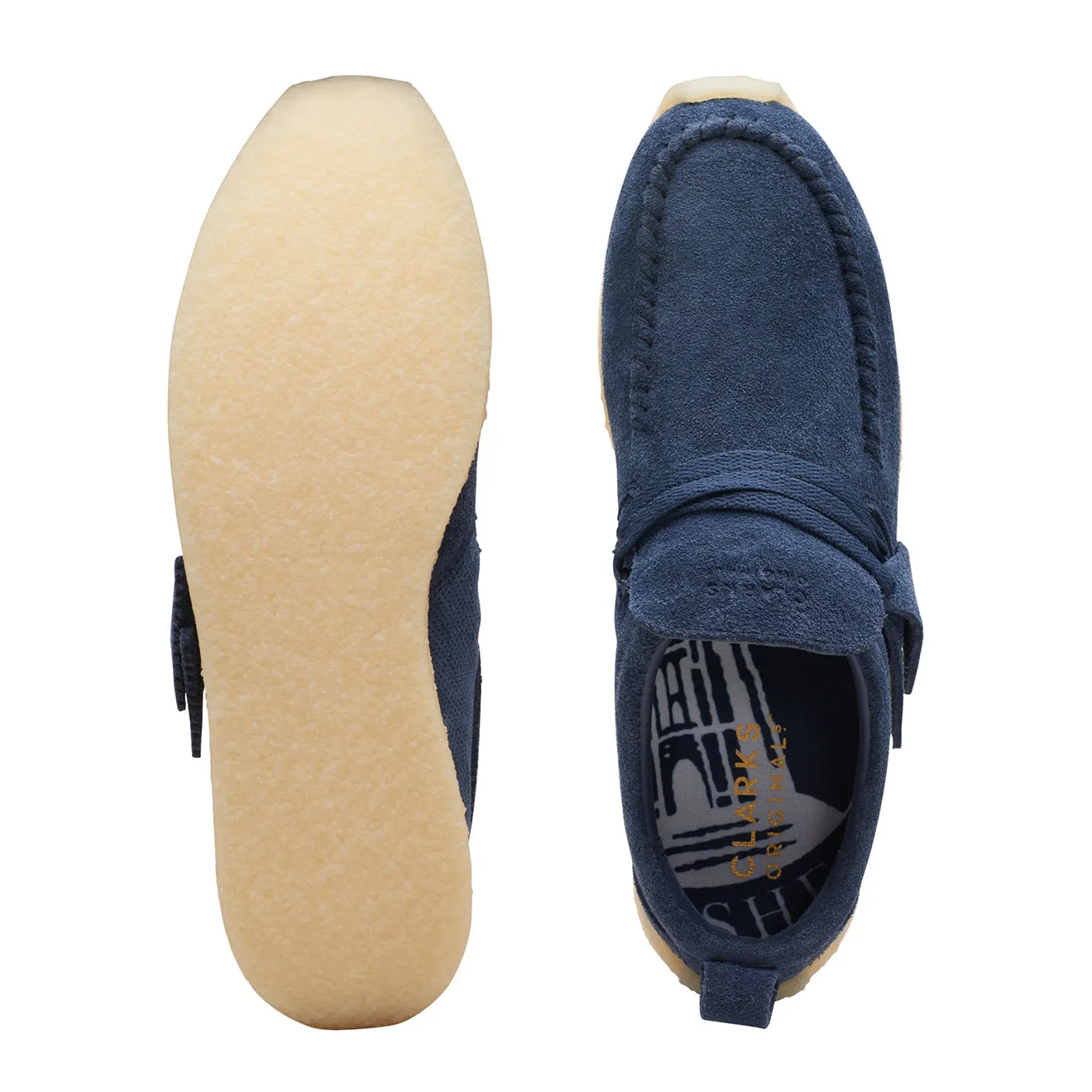 Clarks Originals x Ronnie Fieg Maycliffe Dark Blue Clarks Originals Shoes