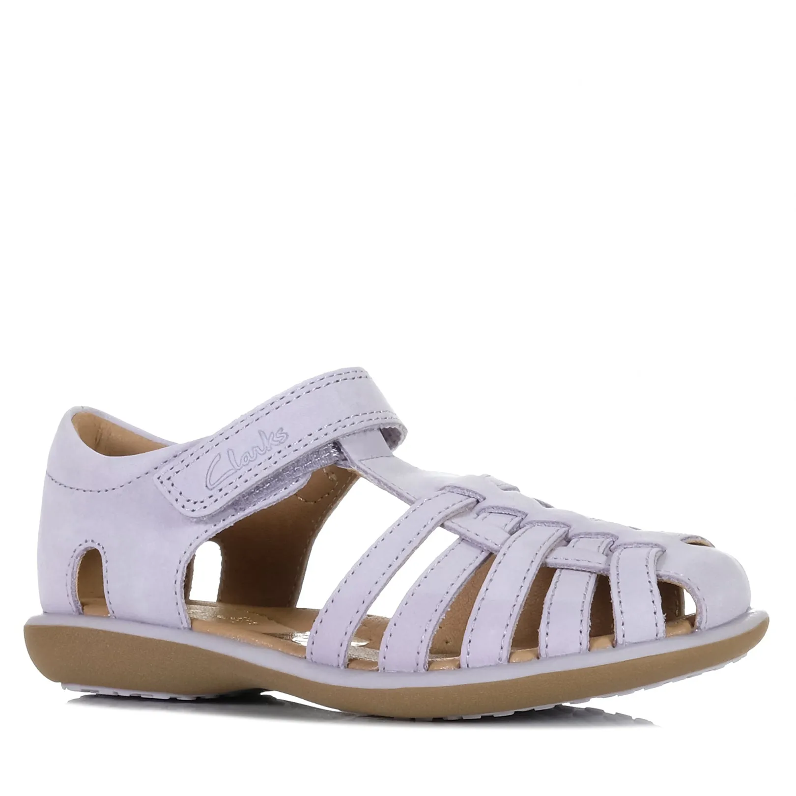 Clarks Phoebe Lilac Shoes_Clarks