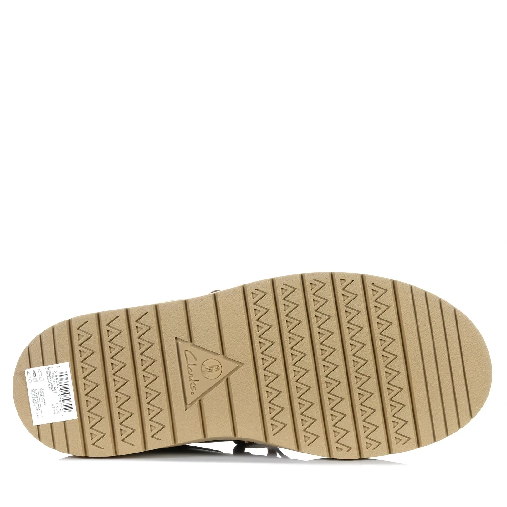 Clarks Polden Lace Beeswax Leather Shoes_Clarks