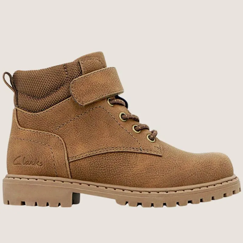 Clarks Rowan Junior Boot Shoes_Clarks