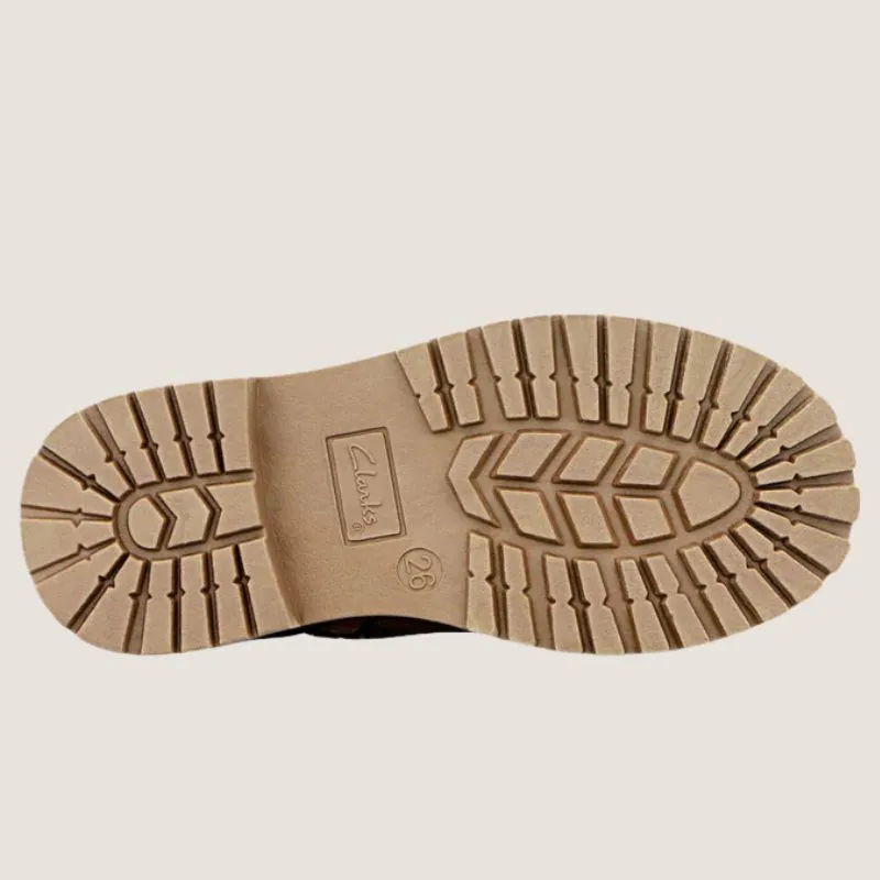 Clarks Rowan Junior Boot Shoes_Clarks