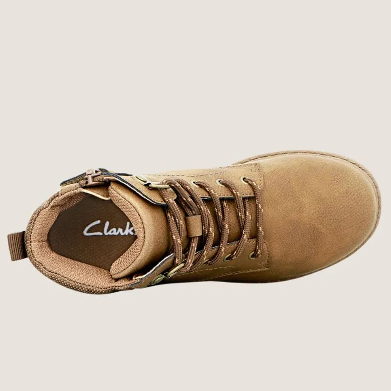 Clarks Rowan Senior Boot Shoes_Clarks