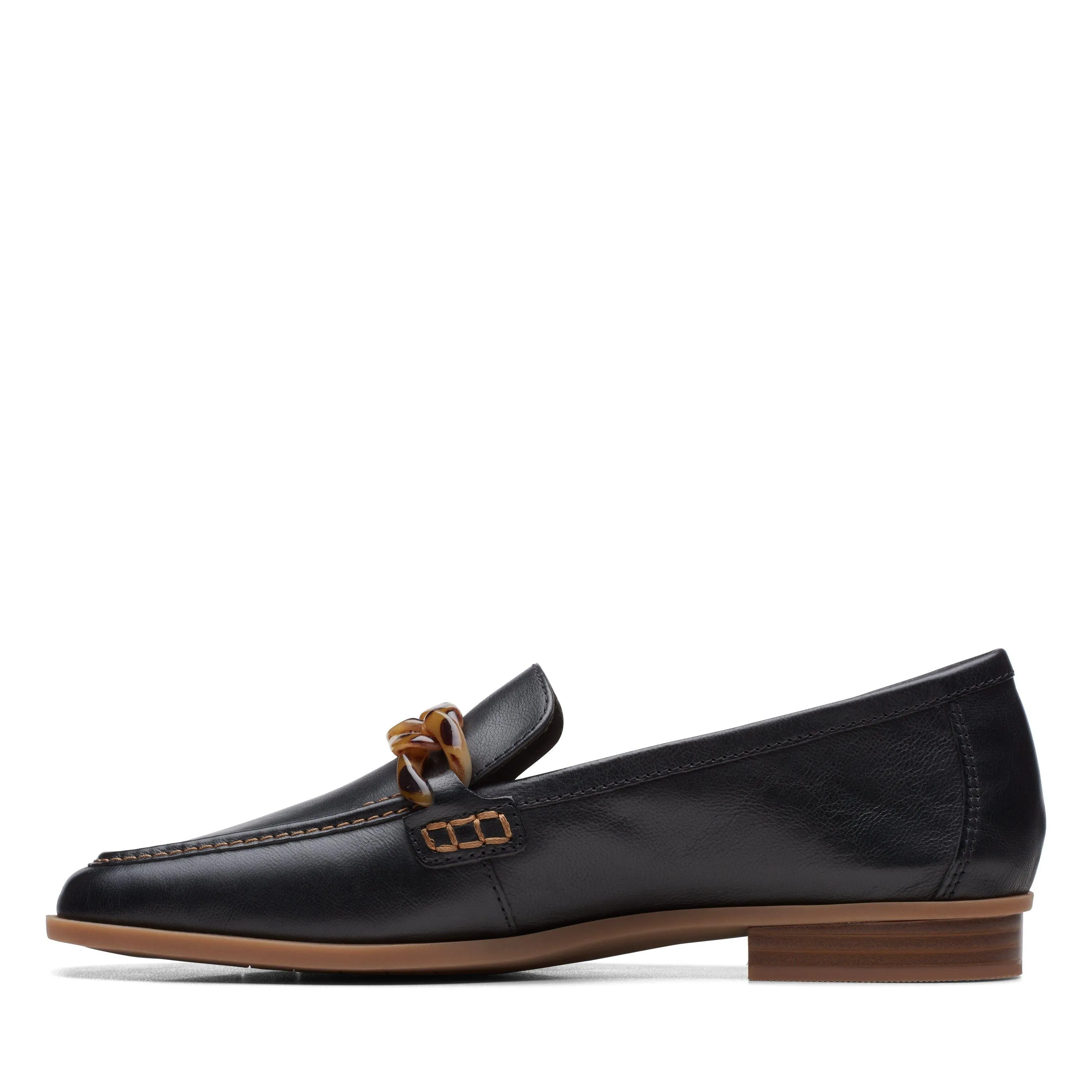 Clarks Sarafyna Iris in Black Leather