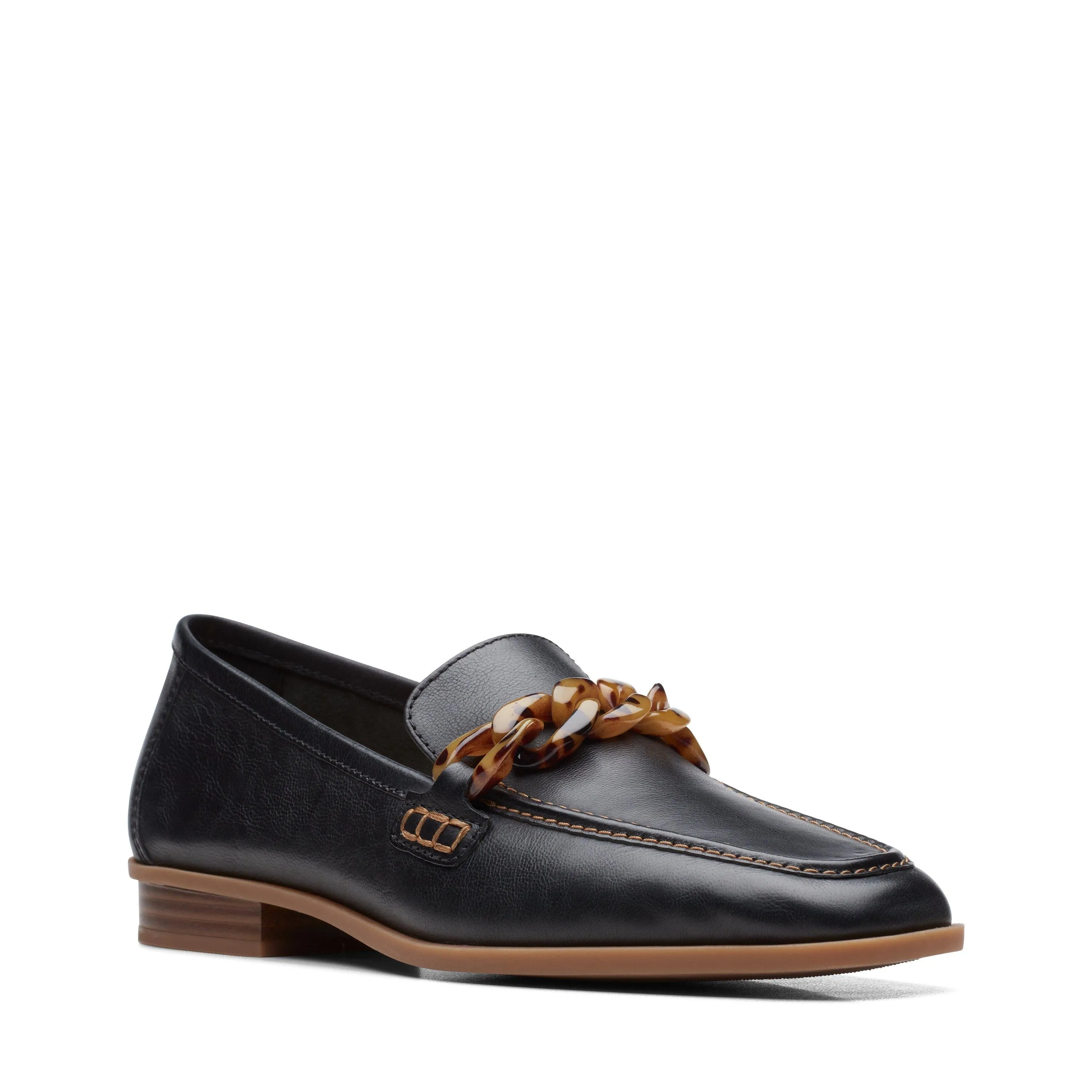 Clarks Sarafyna Iris in Black Leather