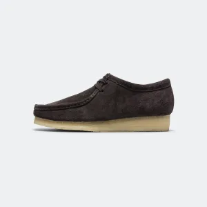 Clarks Shoes Wallabee - Brown Slate Suede
