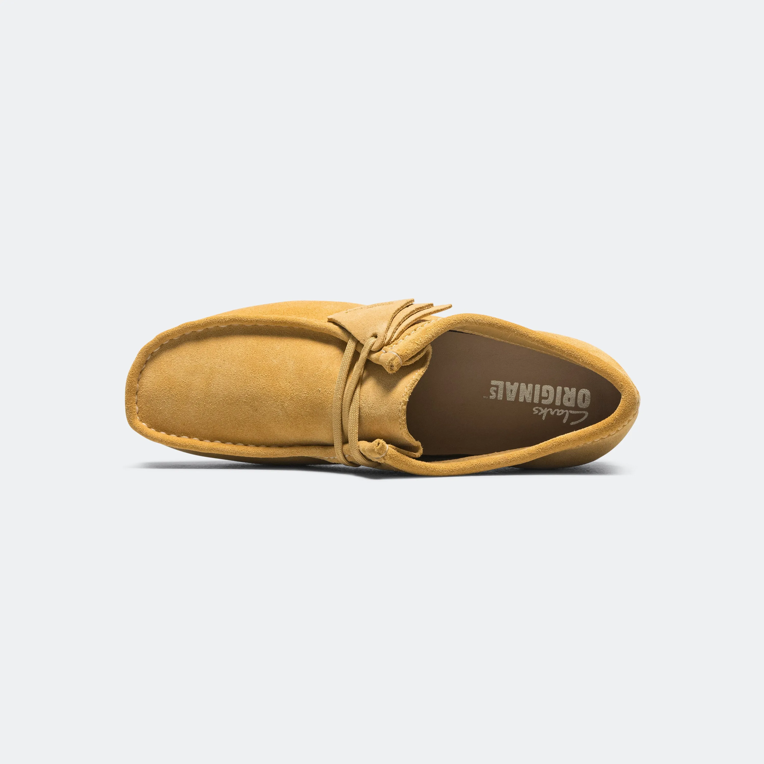 Clarks Shoes Wallabee GTX - Golden Tan Suede