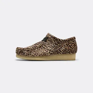 Clarks Shoes Wallabee - Leopard Print