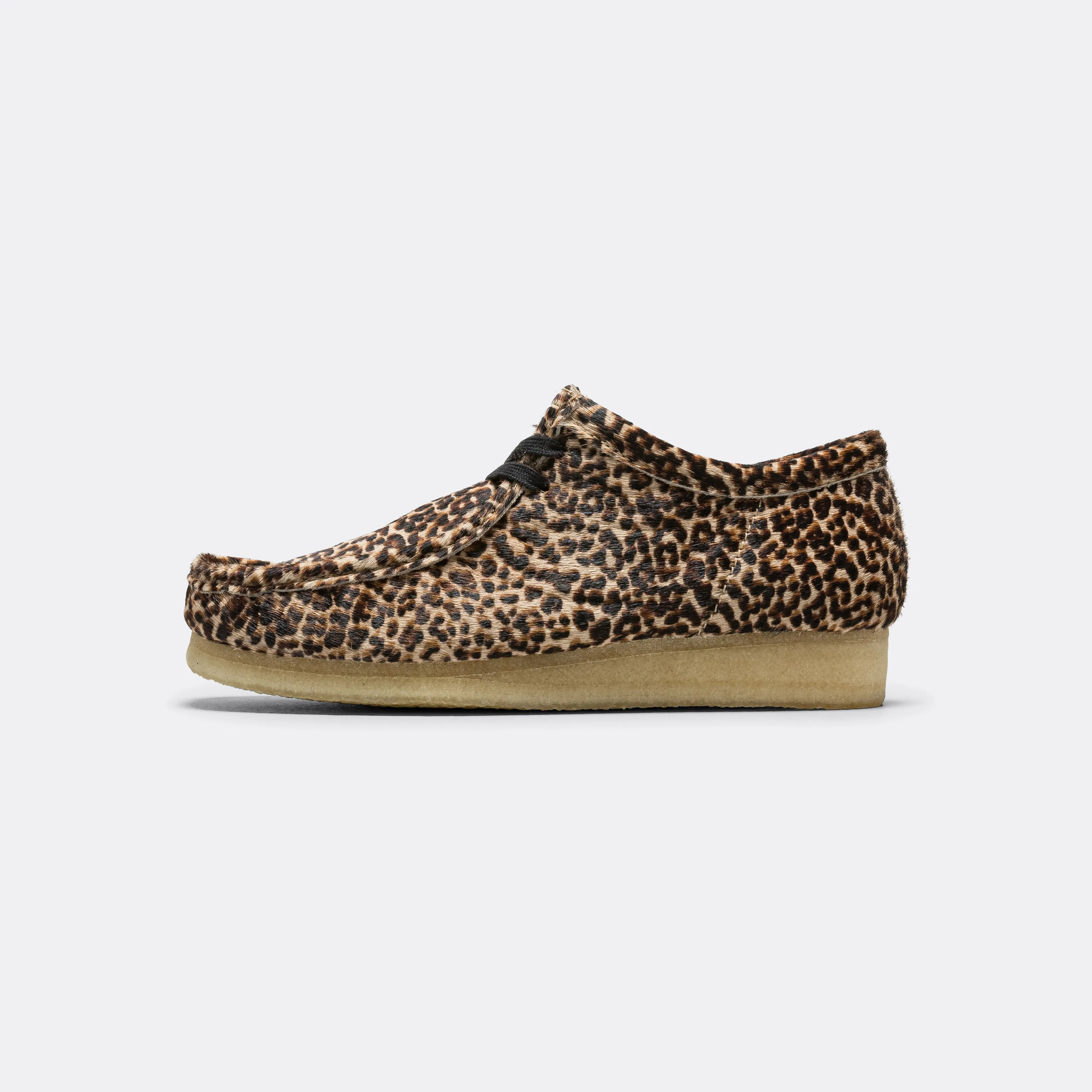 Clarks Shoes Wallabee - Leopard Print