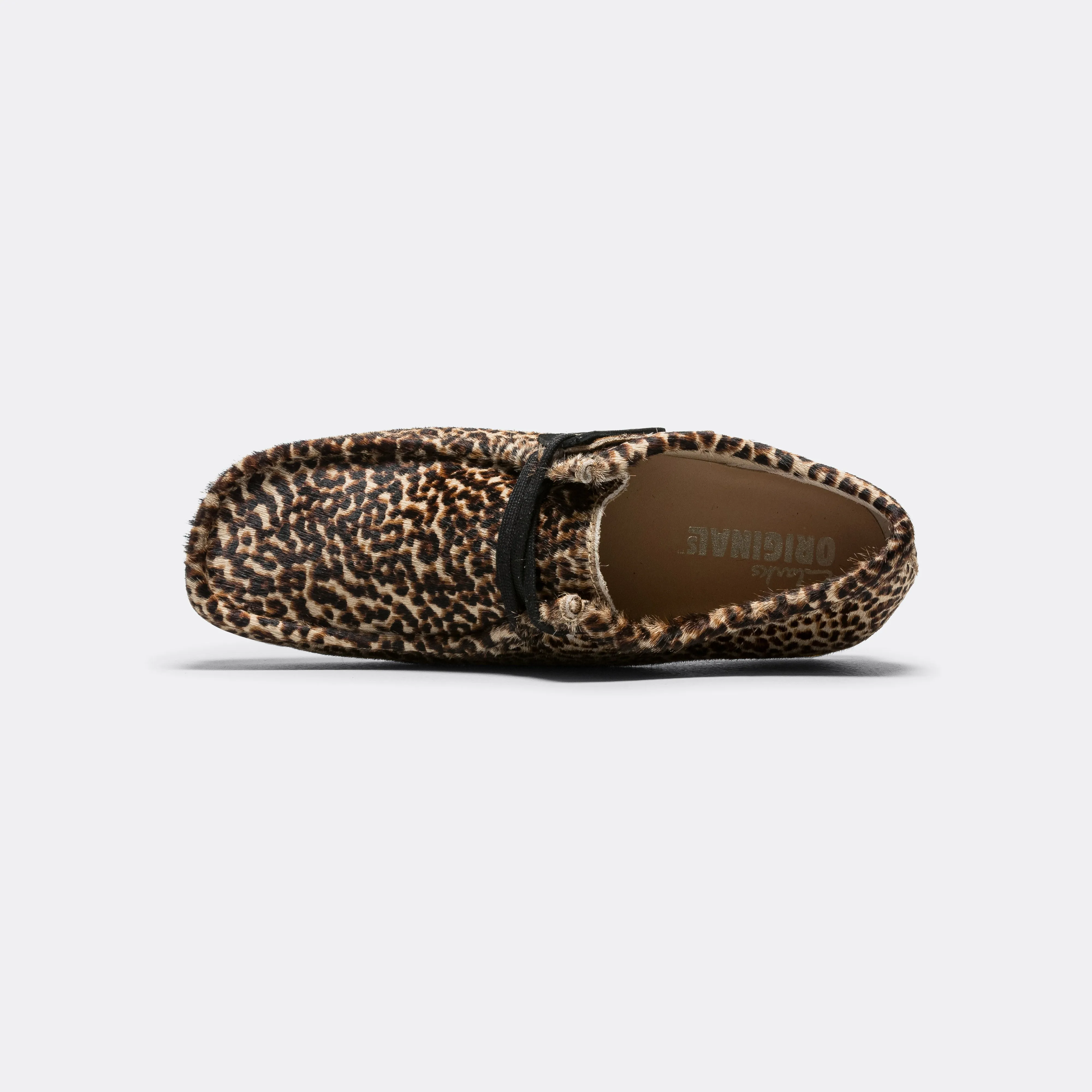 Clarks Shoes Wallabee - Leopard Print