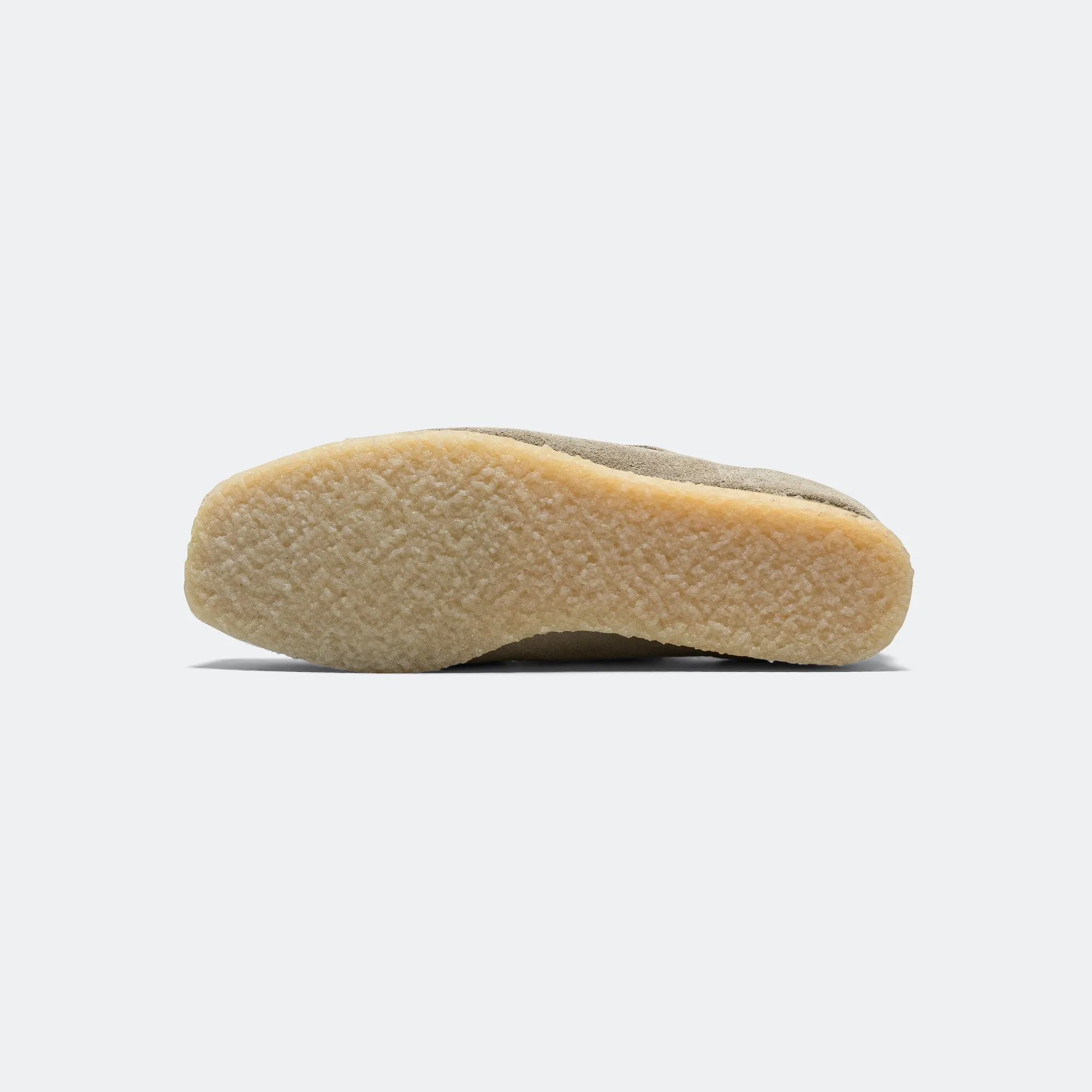 Clarks Shoes Wallabee - Pale Grey Suede