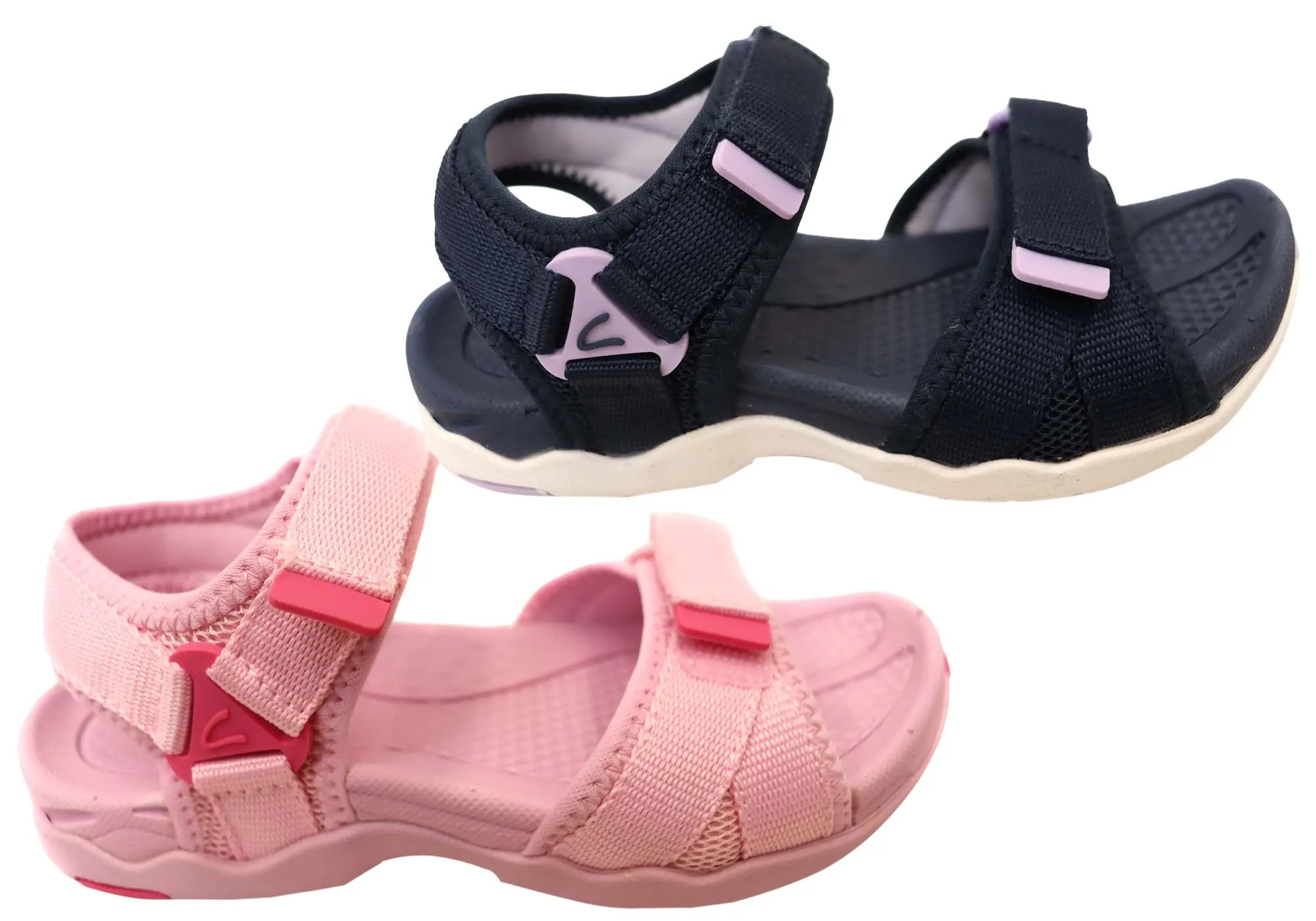 Clarks Thelma Kids Girls Comfortable Adjustable Sandals Clarks Shoes
