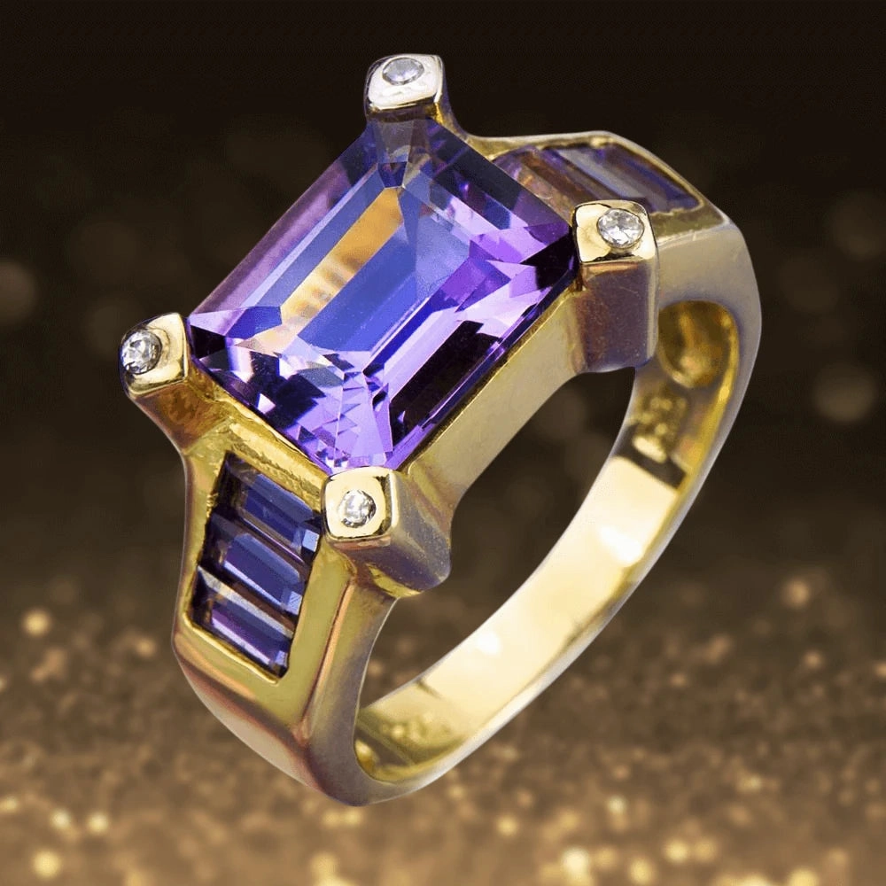 Cleopatra Amethyst Ring