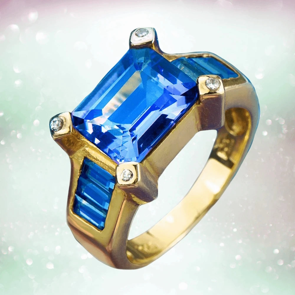 Cleopatra Topaz Ring