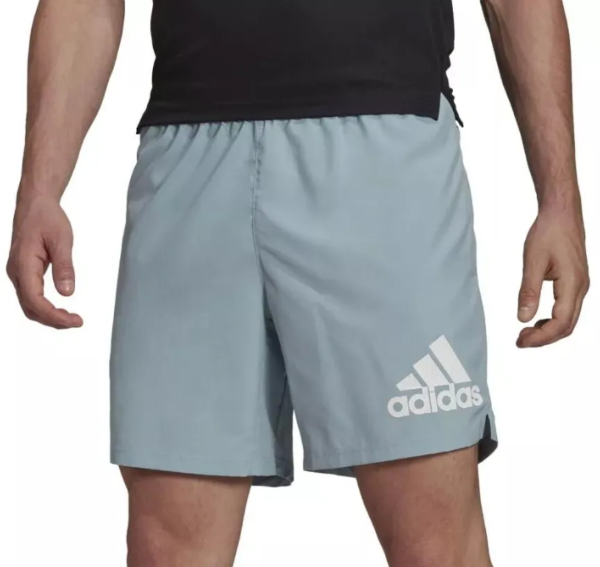 Clothing Adidas  Men adidas Run It 7 Inch Mens Running Shorts - Grey