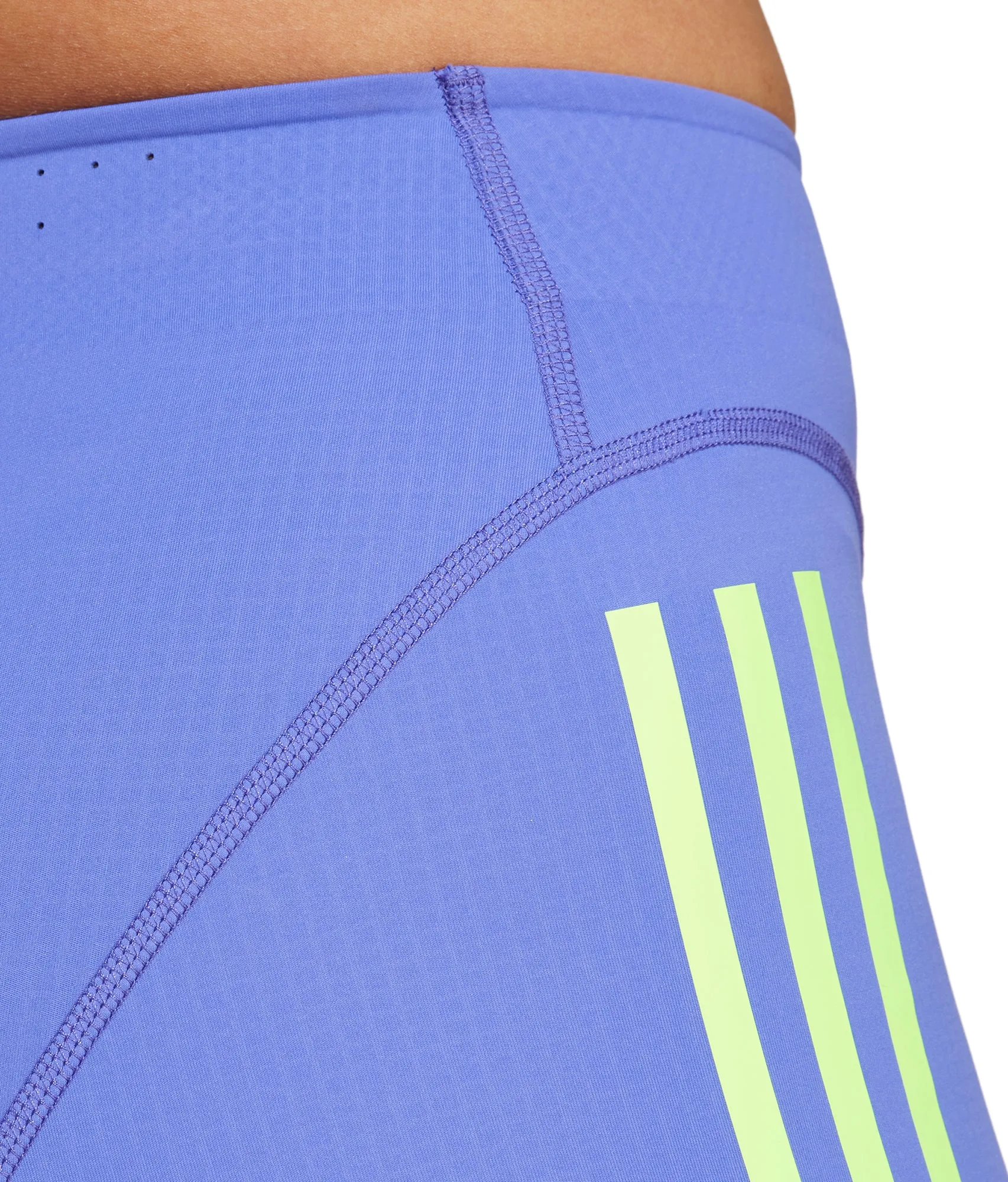 Clothing Adidas  Women adidas Adizero Promo Womens Short Running Tights - Blue