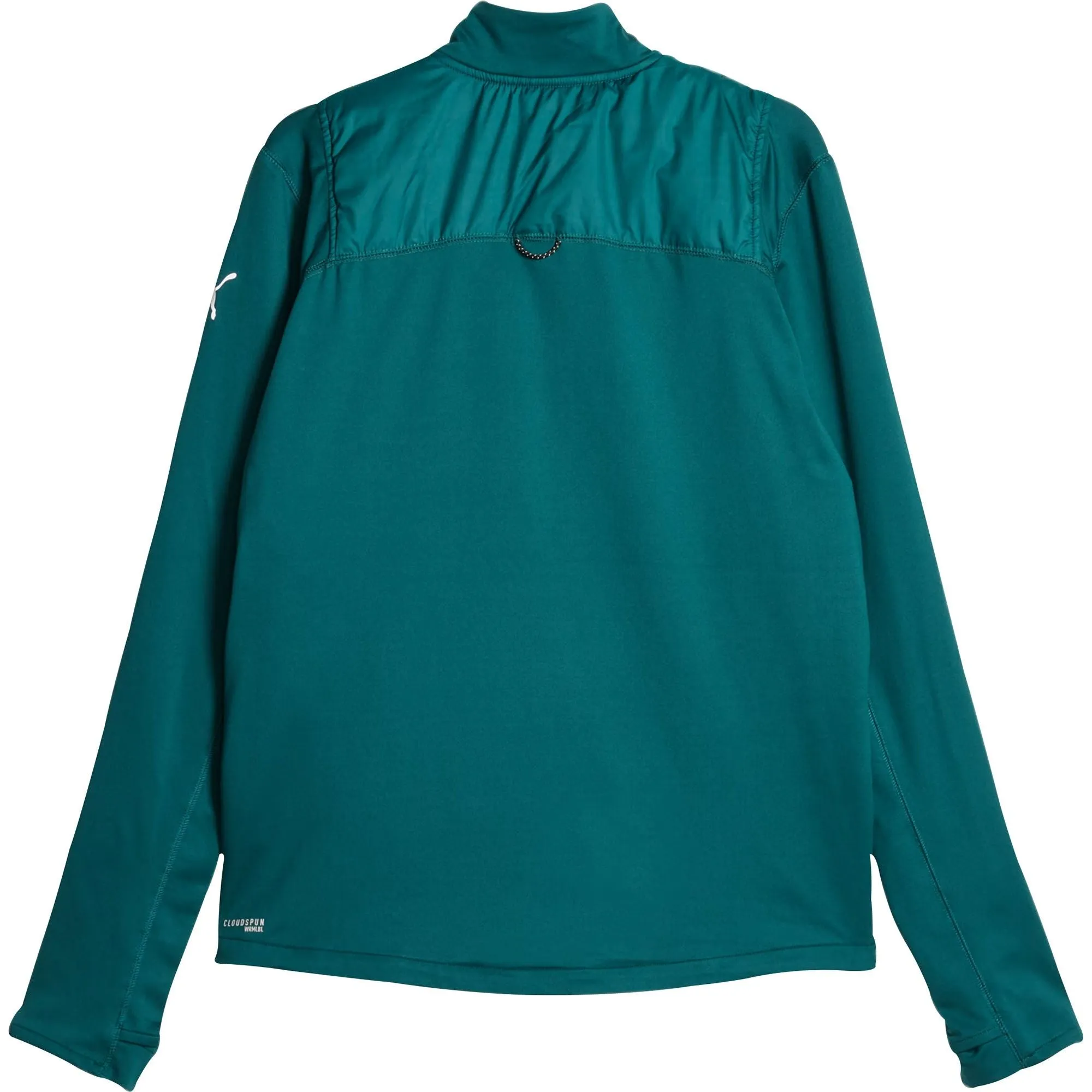 Clothing Puma  Men Puma Cloudspun WRMBL Mens Running Jacket - Green