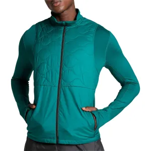 Clothing Puma  Men Puma Cloudspun WRMBL Mens Running Jacket - Green
