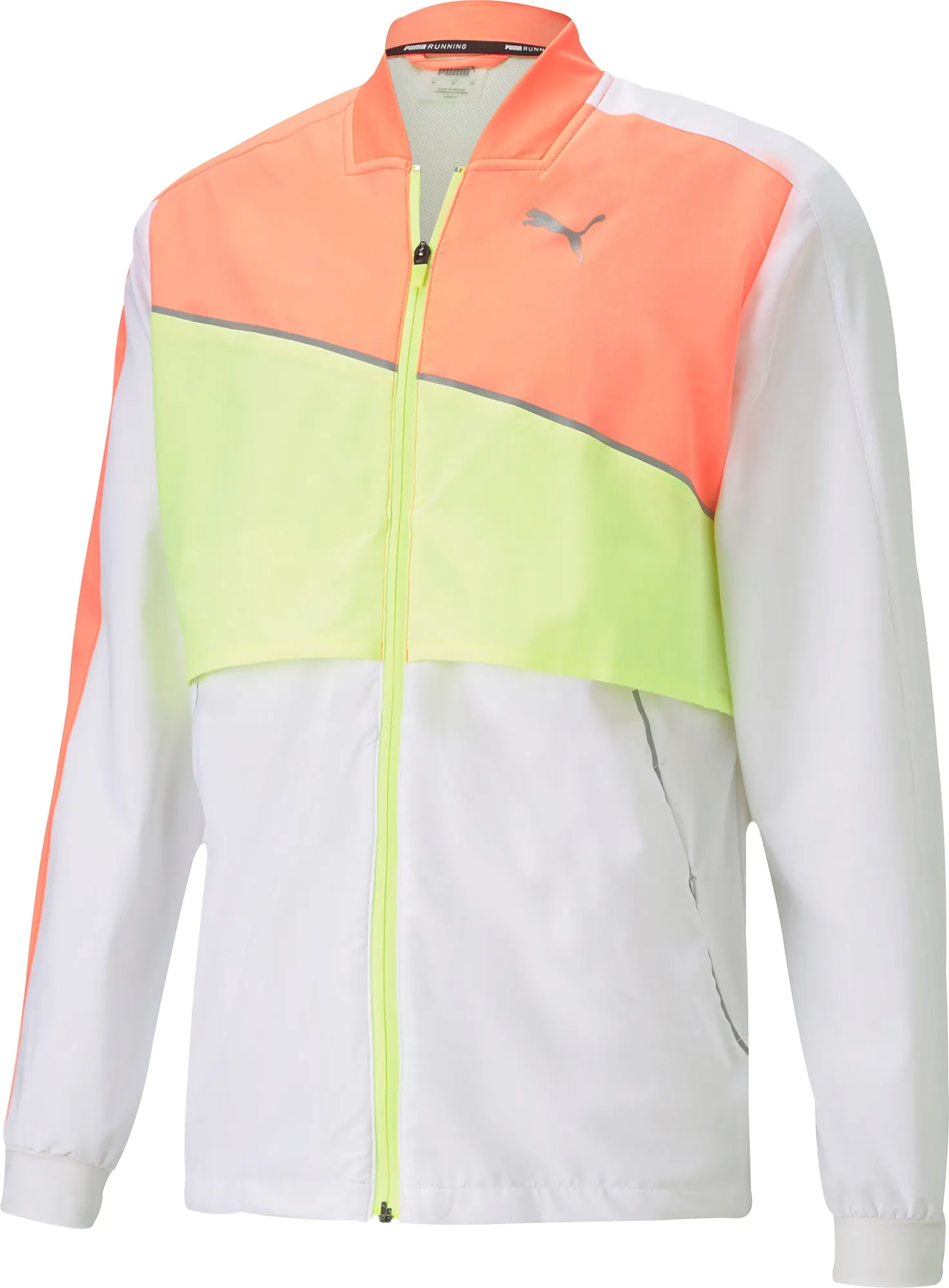 Clothing Puma  Men Puma Lite Woven Ultra Mens Running Jacket - White