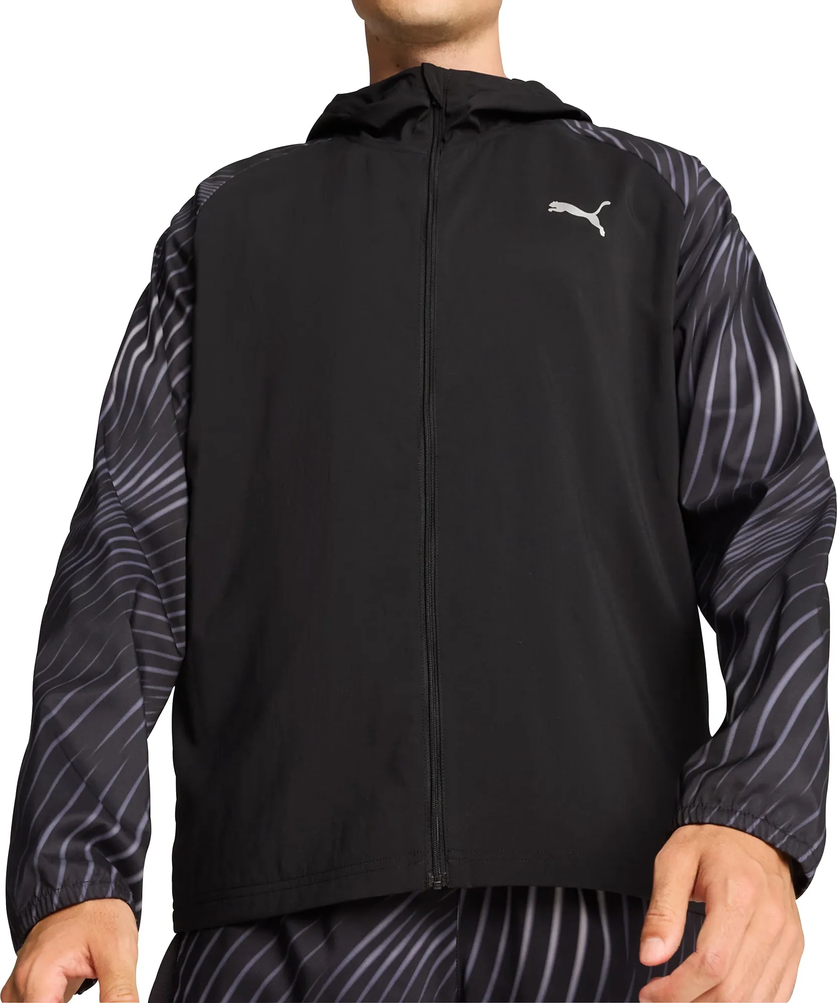 Clothing Puma  Men Puma Run Favourite Mens Running Jacket - Black