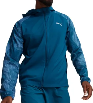 Clothing Puma  Men Puma Run Favourite Mens Running Jacket - Blue