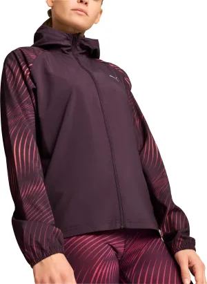 Clothing Puma  Women Puma Favourite Velocity Woven Womens Running Jacket - Purple