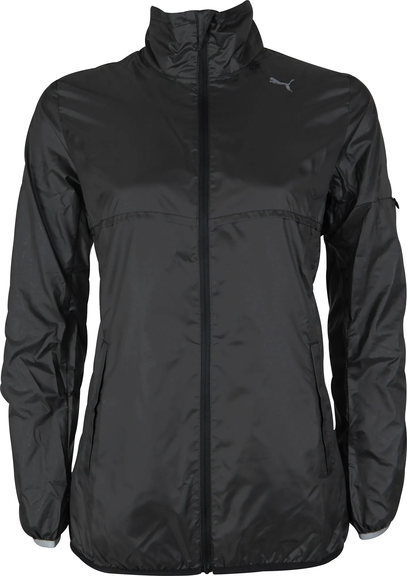 Clothing Puma  Women Puma Lightweight Womens Running Jacket - Black