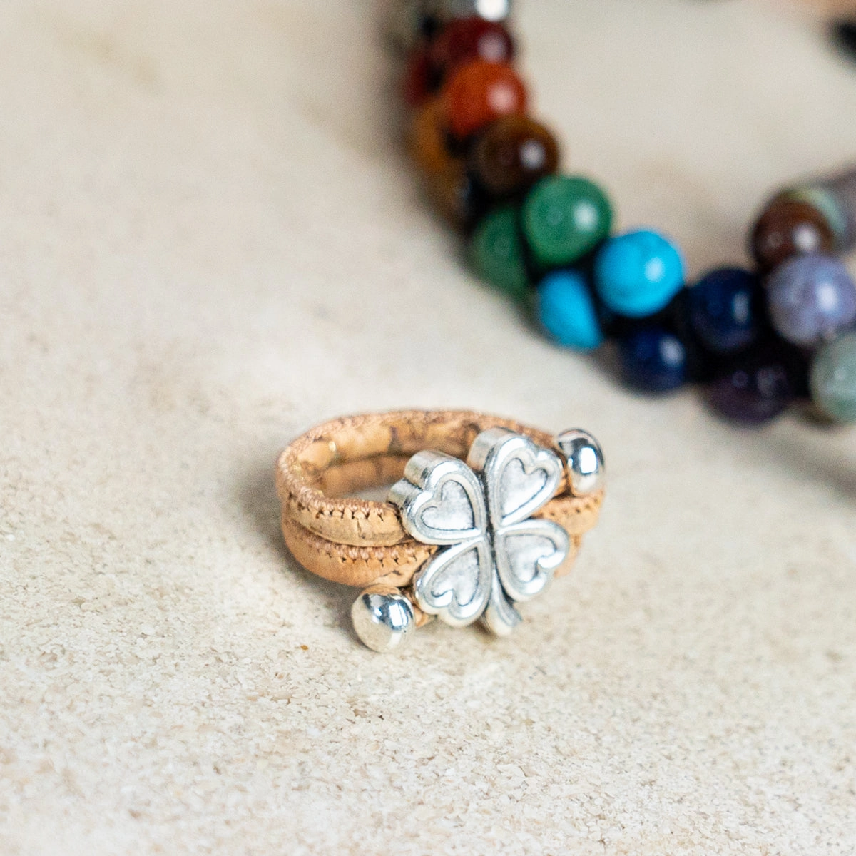 Clover vintage women's Ring RW-022-MIX-10new