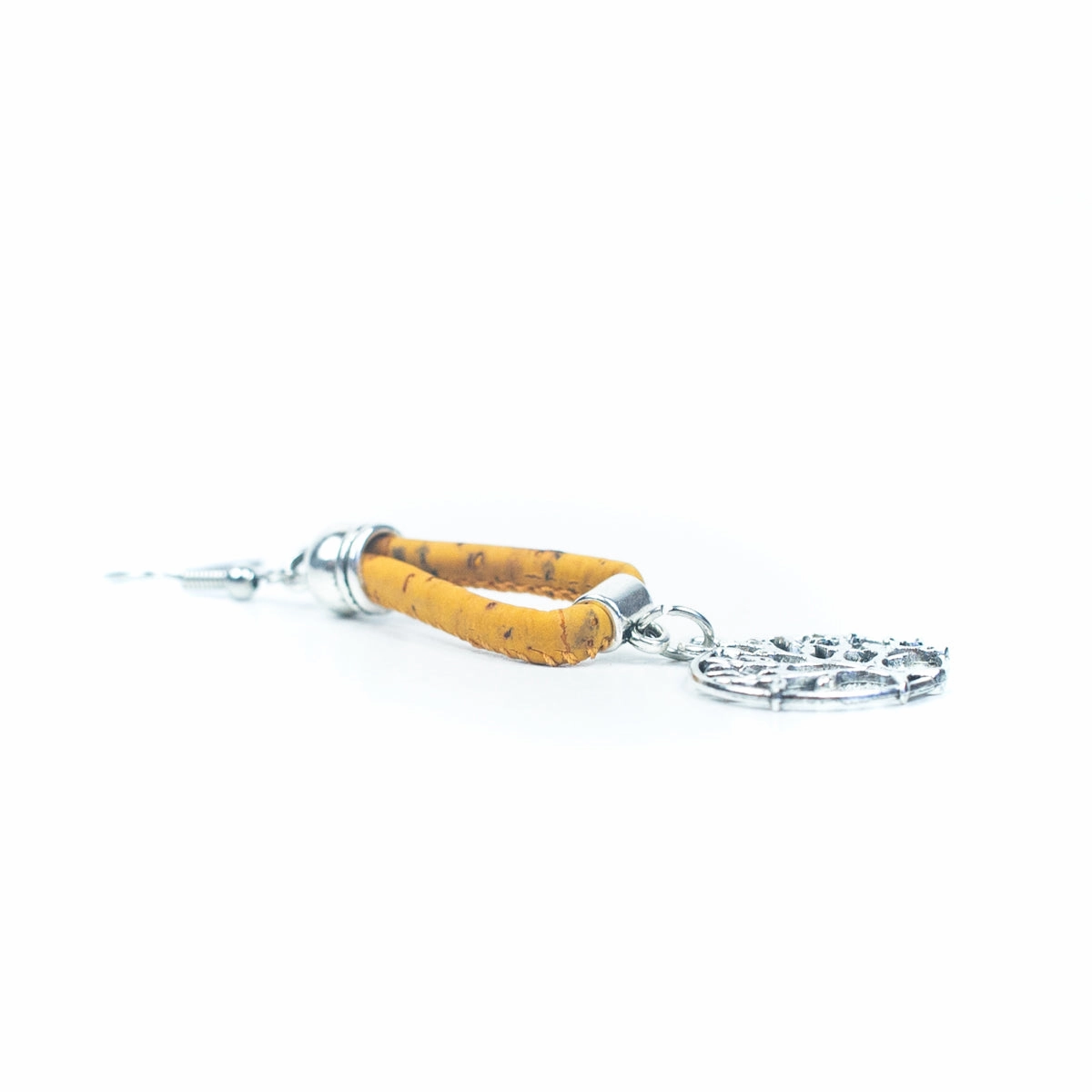 Color cork handmade earrings-ER-161-MIX-5