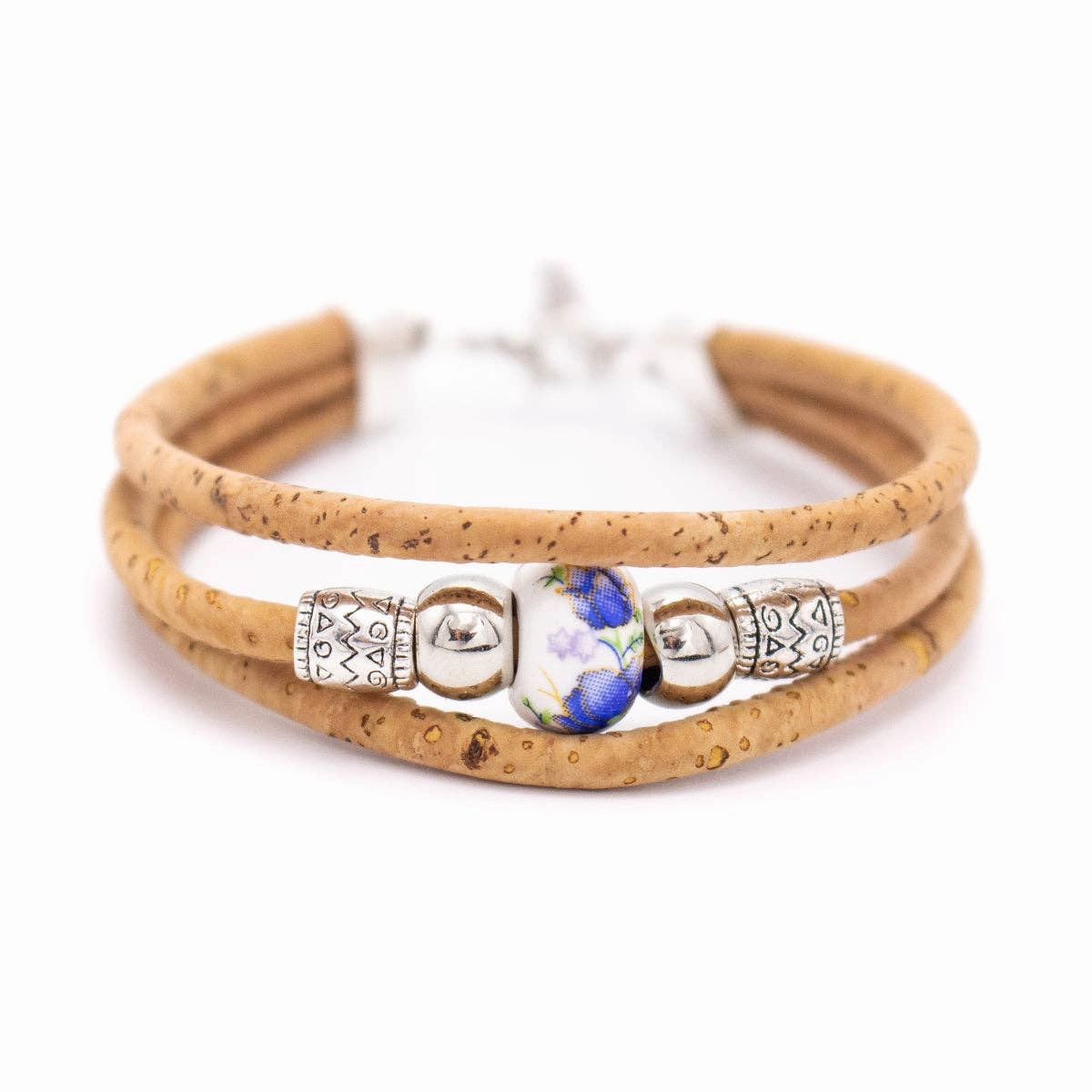 Colored porcelain beads handmade bracelet for women BR-462-MIX-5