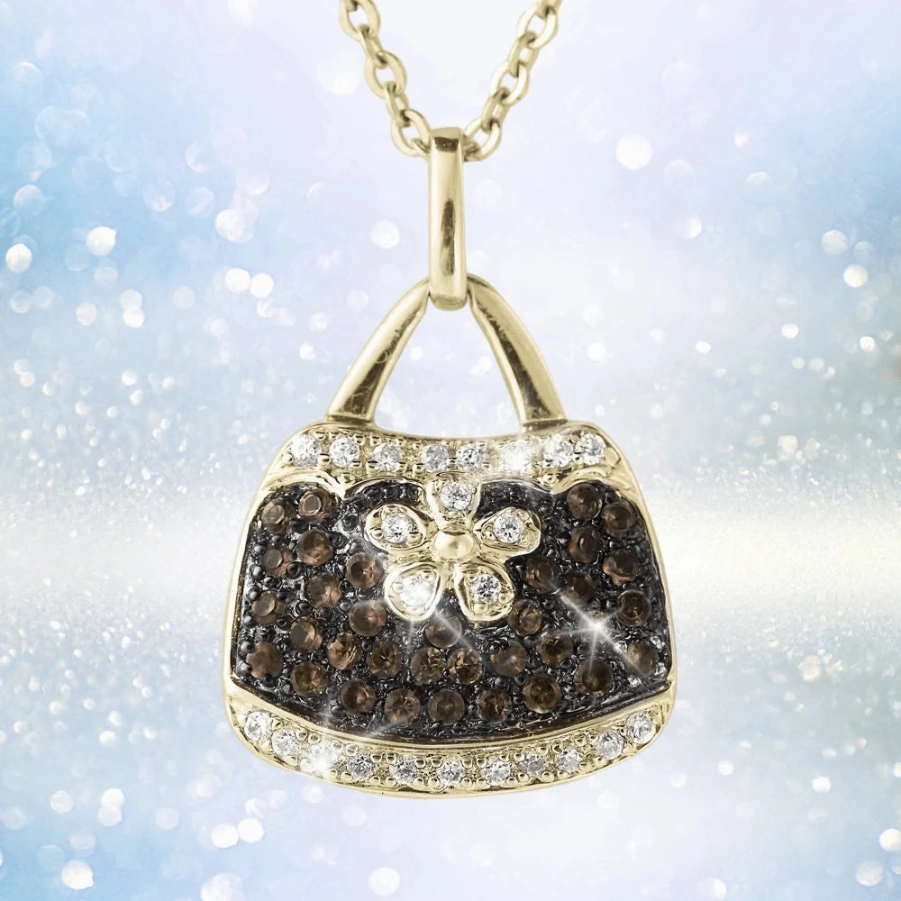 Couture Handbag Gold Pendants