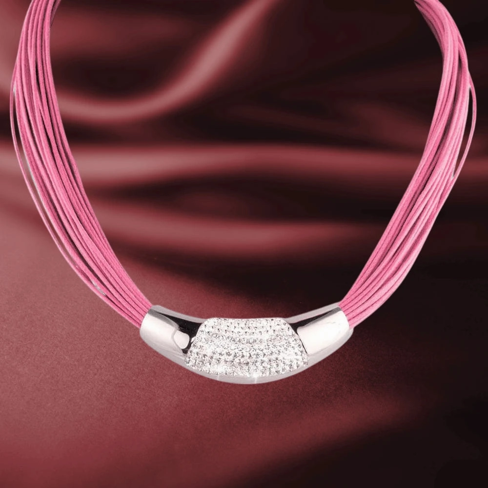 Cristal Pink Necklace