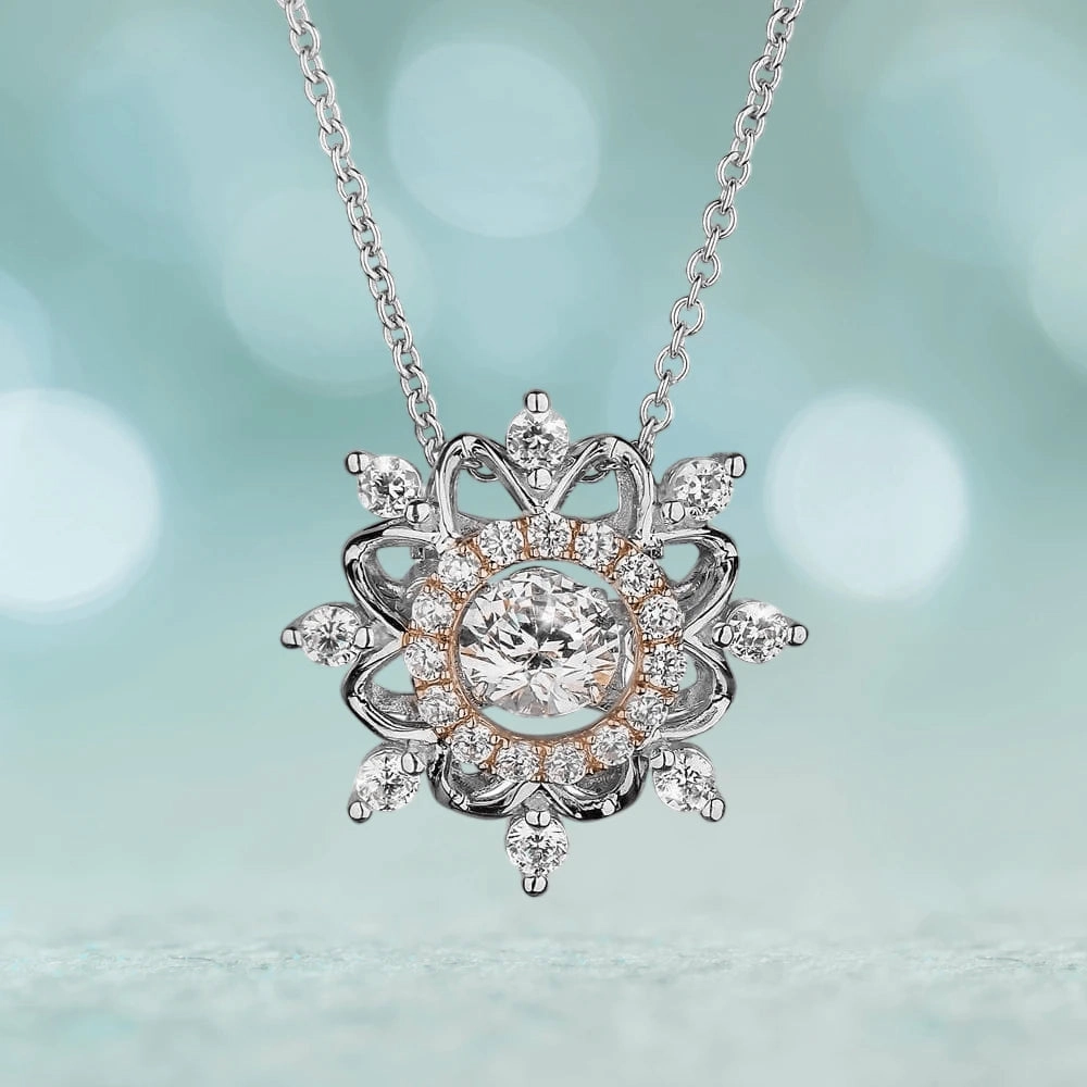 Dancing Snowflake Pendant